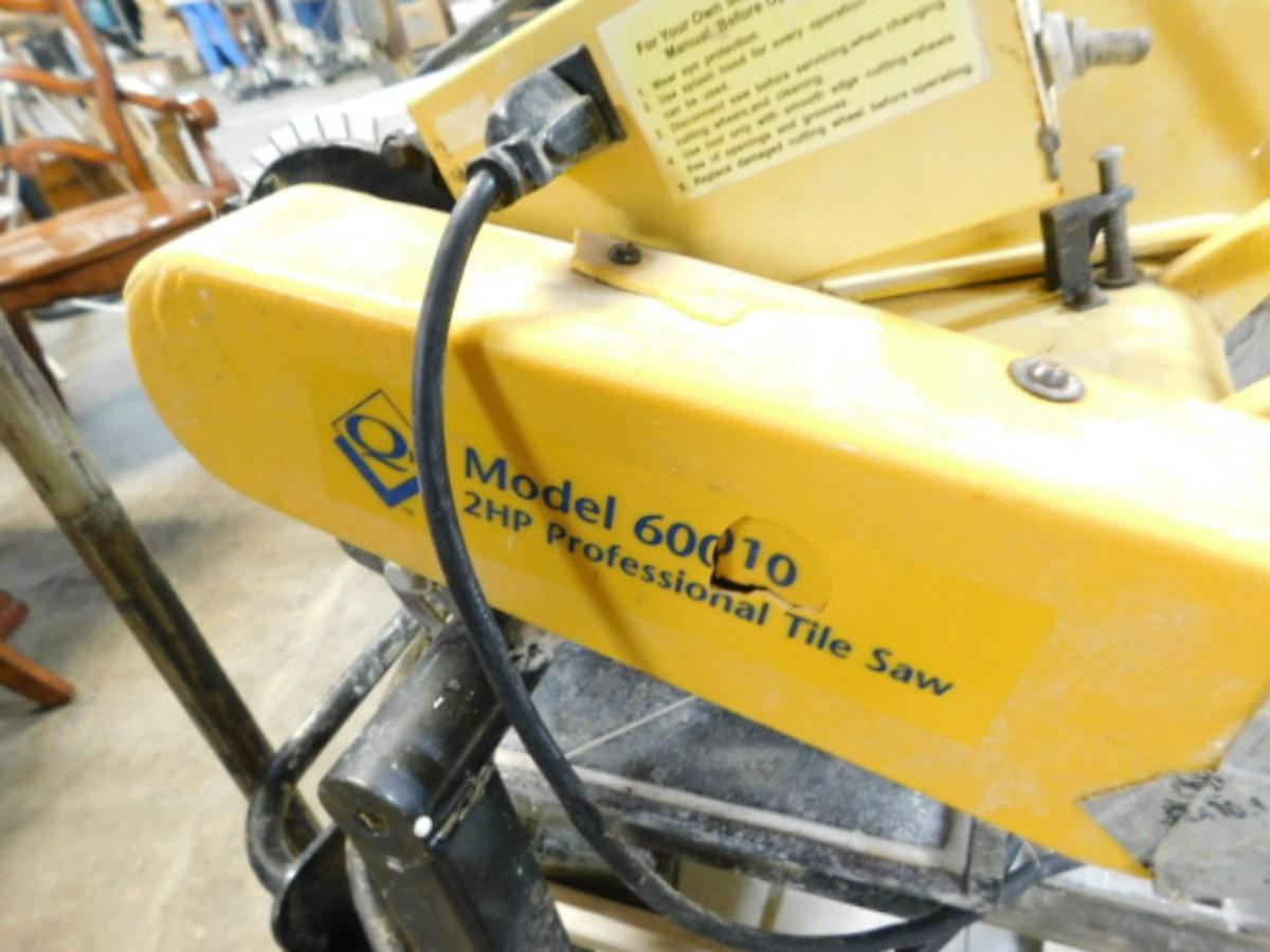 Model 60010 Professional Tile Saw (Cart Not Included)