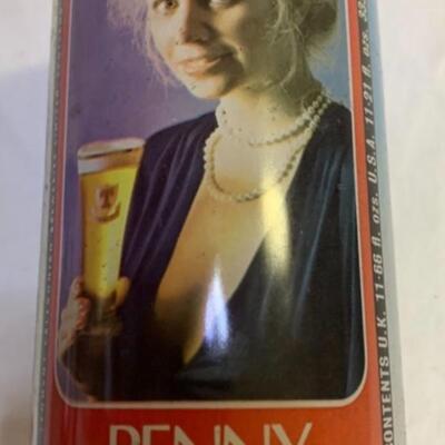 RisquÃ© Tennents Lager Penny Series - 5 empty cans. Scottish ðŸ´ó §ó ¢ó ³ó £ó ´ó ¿  beer cans