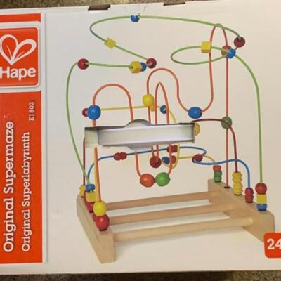 HAPE #E1803 Supermaze Childrenâ€™s Toy 24+ Months With box ðŸ“¦  and carry  handle
