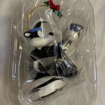 2 Hallmark Keepsake Ornaments - G.I. Joe Action Soldier 35th Anniversary & Pepe Le Pew ðŸ¦¨ and Penelope ðŸˆâ€â¬›  - Looney Tunes