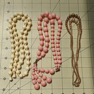 3 Quality Vintage Necklaces with Nice Clasps