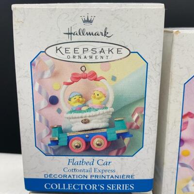 5 Hallmark Keepsake Ornaments - 3 New Collectorâ€™s & 2 Collectorâ€™s Series ðŸ£  ðŸ°