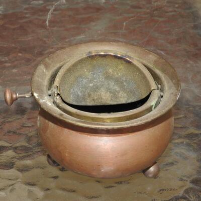 Vintage copper ashtray