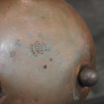 Vintage copper ashtray