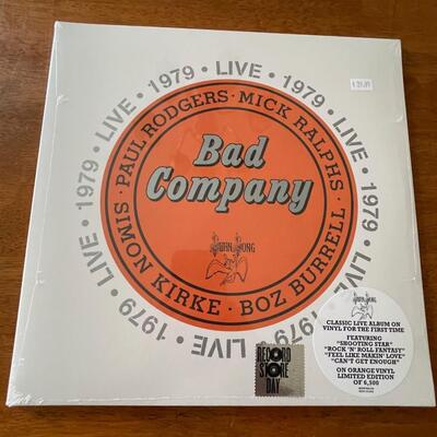 RSD Bad Company 1979 / Sealed 1/6500 world wide