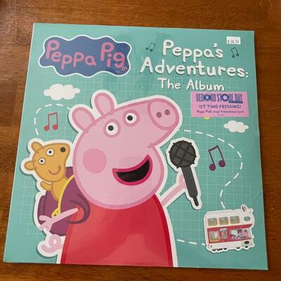 RSD Peppa Pig 1st pressing / Pink Vinyl / Sealed LP