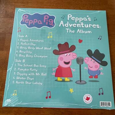 RSD Peppa Pig 1st pressing / Pink Vinyl / Sealed LP