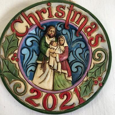 7  JIm Shore Heartwood Creek Christmas Ornaments