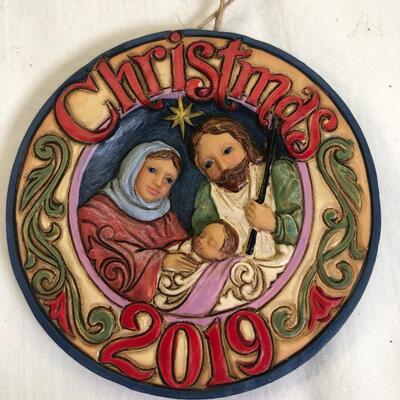 7  JIm Shore Heartwood Creek Christmas Ornaments