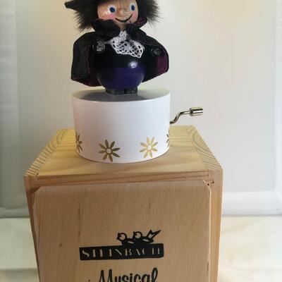 STEINBACH 4" PHANTOM OF THE OPERA NUTCRACKER MUSIC BOX
