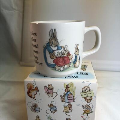 Wedgwood Peter rabbit mug in original box new