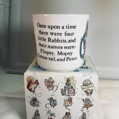 Wedgwood Peter rabbit mug in original box new