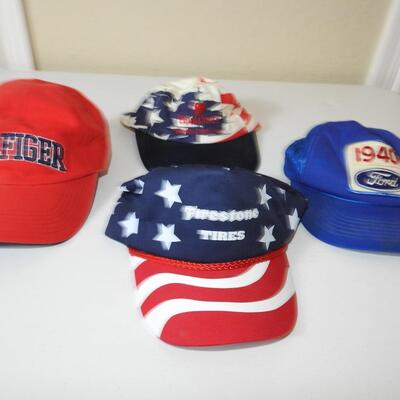 Lot of 4 ball caps