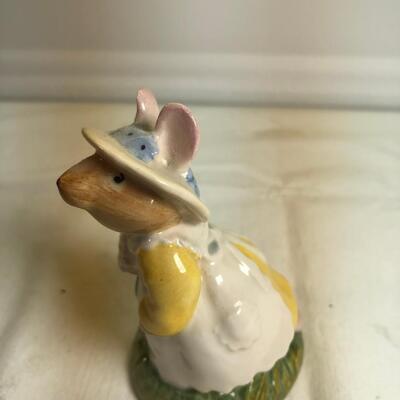 Mice and Rabbit figurines Glass eggs, Bunny plates,