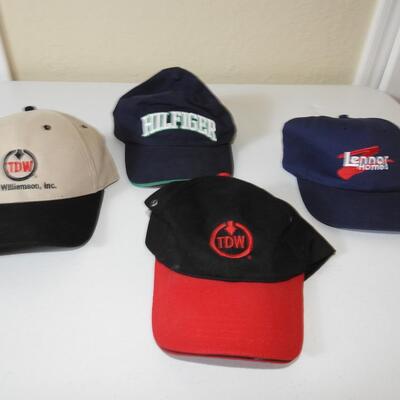 Lot of 4 ball caps