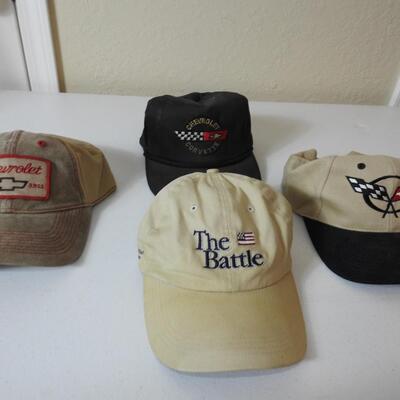 Lot of 4 ball caps