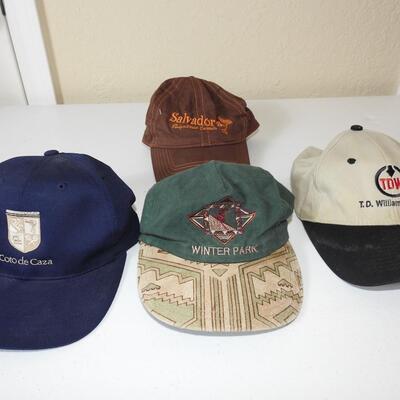 Lot of 4 ball caps