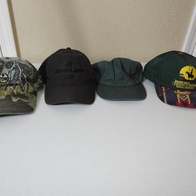 Lot of 4 ball caps