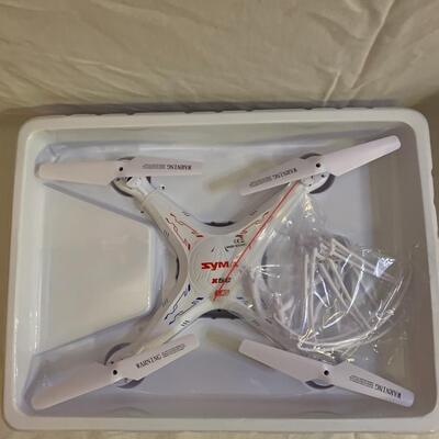 Syma X5C Quadcopter ðŸš UAV drone with hard carry case 17â€ wide x 13.5 high x 5â€ deep approx - no camera