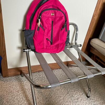 FB6-Luggage rack and backpack