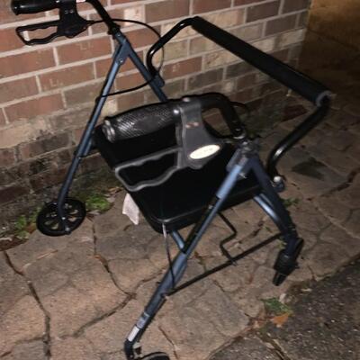 Rollator Heavy Duty Extra Wide - Drive Go-Lite Bariatric