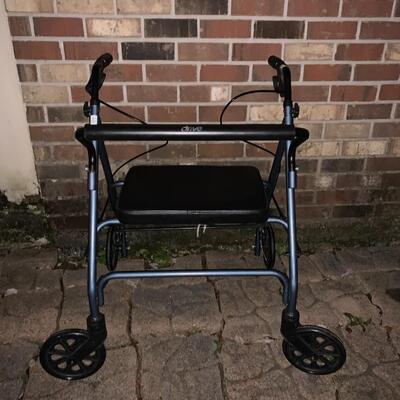 Rollator Heavy Duty Extra Wide - Drive Go-Lite Bariatric