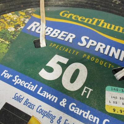 Green Thumb Rubber Sprinkler Choice A