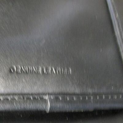 Genuine Leather Suitcase Set