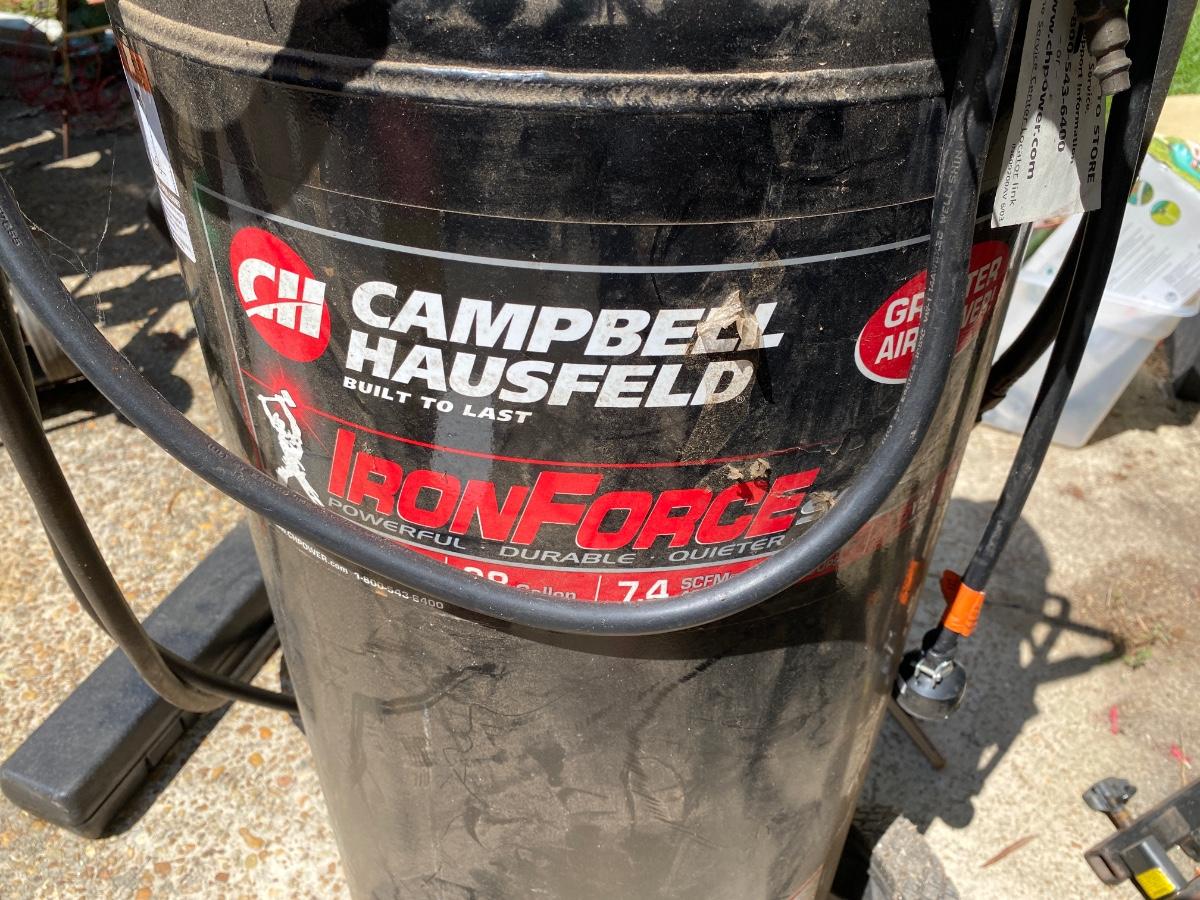 Campbell Hausfeld Iron Force Air Compressor