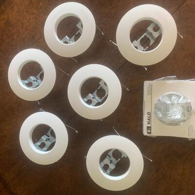 6'' Recessed Halo Trim - Set of 6