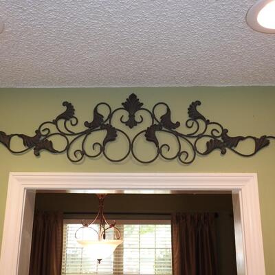Iron works wall decor