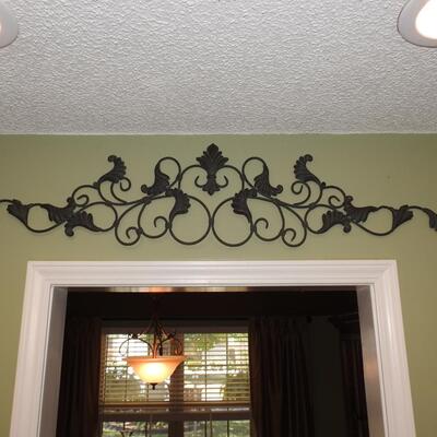 Iron works wall decor