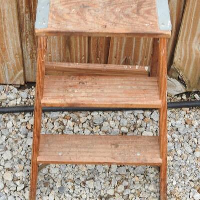 Small wood ladder