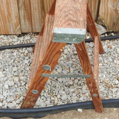 Small wood ladder