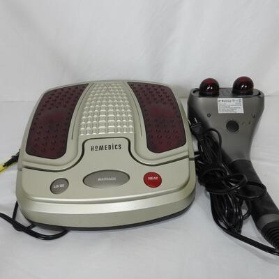 Foot and back massager