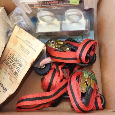 Ratchet straps and auto timing light