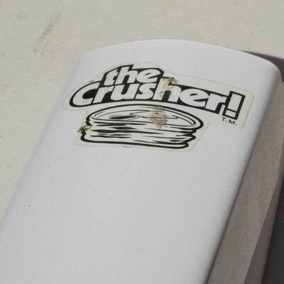 The crusher aluminum can crusher