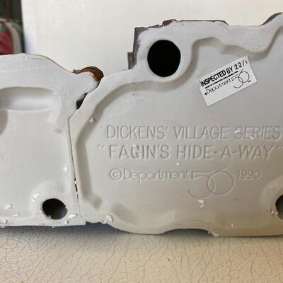 Department 56 ~ Oliver Twist~FAGINâ€™S- HIDE - WAY