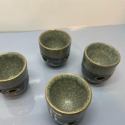 Set of 4 Sake glasses