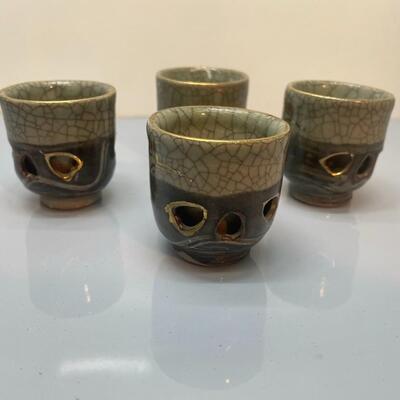 Set of 4 Sake glasses