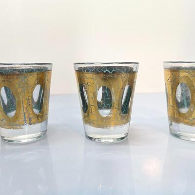 MCM - set of 3 shot glasses