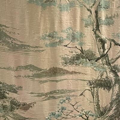 Throw with Asian Theme