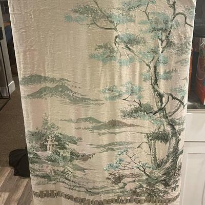 Throw with Asian Theme