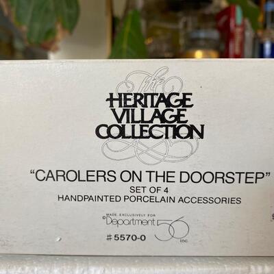 Department 56 ~ Carolers on the Doorstep