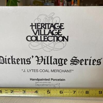 Department 56 ~ â€œJ.Lytes Coal Merchantâ€