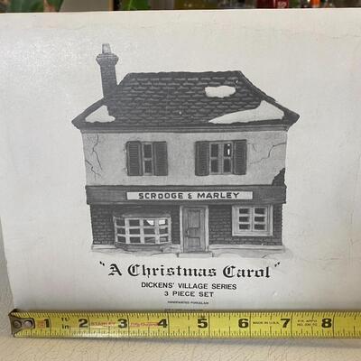 Department 56~ â€œ A Christmas Carolâ€™ SCROOGE & MARLEY