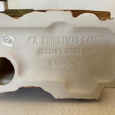 Department 56~ â€œ A Christmas Carolâ€™ SCROOGE & MARLEY