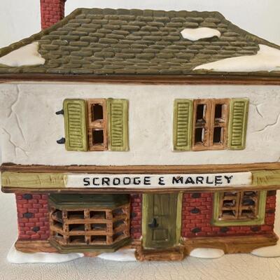 Department 56~ â€œ A Christmas Carolâ€™ SCROOGE & MARLEY