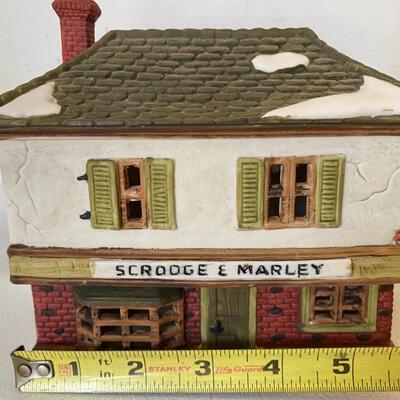 Department 56~ â€œ A Christmas Carolâ€™ SCROOGE & MARLEY