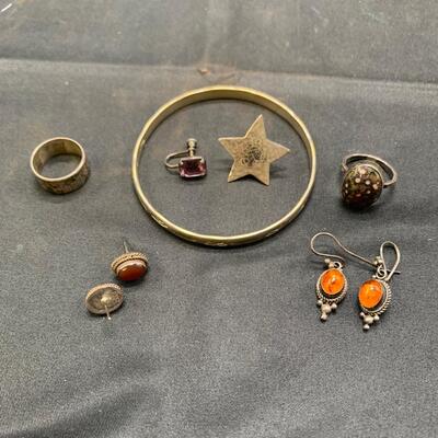 STERLING SILVER JEWELRY LOT
